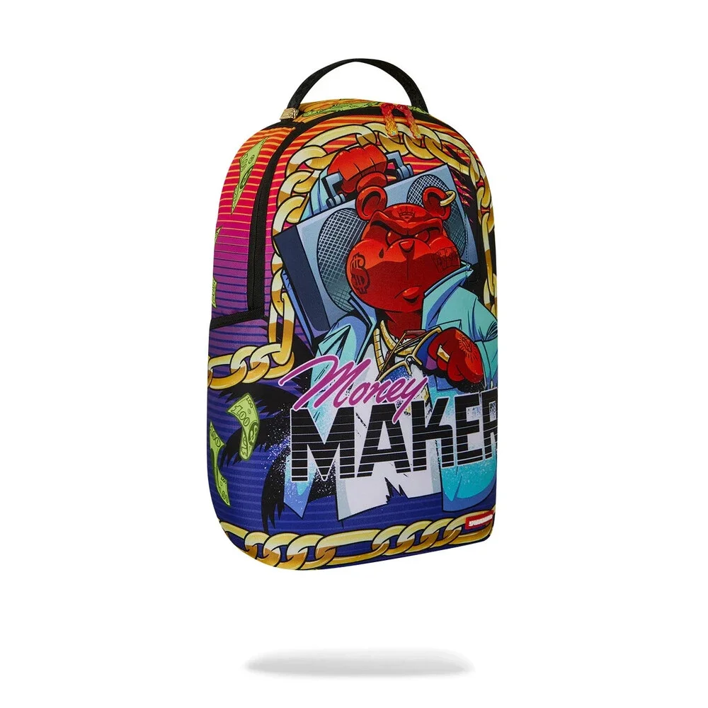 Sprayground Diablo Money Maker Backpack Unisex Multi Shoulder Strap bag SPR367